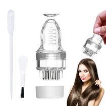 Aplicador de Óleo para Cabelo Mnatop - Massageador de Couro Cabeludo com Capacidade de 10ml