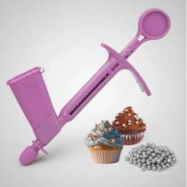 Aplicador De Pérolas 3mm Decorador de Bolo Cupcake Doces e Tortas Aplicador De Pérolas 3mm Decorador de Bolo Cupcake Doces e Tortas