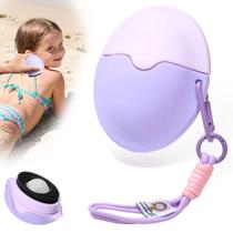 Aplicador de protetor solar Searuodio para crianças com bola de rolo e esponja