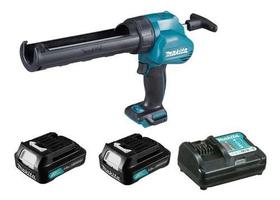 Aplicador De Silicone Pu + 2 Baterias + Carregador Makita