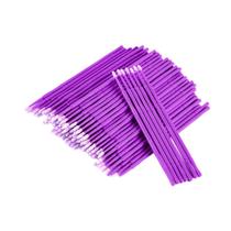 Aplicador Microbrush Bastão Extensão Cílio Sobrancelha Lilás Aplicador Microbrush Bastão Extensão Cílio Sobrancelha Lilás