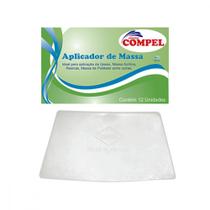 Aplicador P/Massa Plastica Compel . / Kit C/ 12 Unidades