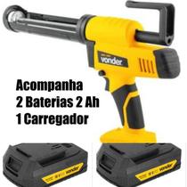 Aplicador silicone com 2 baterias 18V 2Ah IASV 1830 VONDER Aplicador silicone com 2 baterias 18V 2Ah IASV 1830 VONDER
