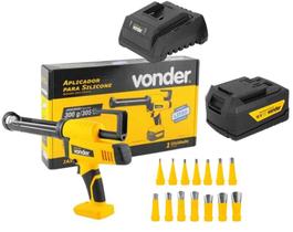 Aplicador Silicone IASV 1830 Vonder +1 Bat 4Ah Vonder+ Bicos Aplicador Silicone IASV 1830 Vonder +1 Bat 4Ah Vonder+ Bicos