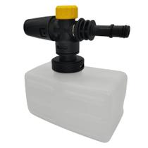 Aplicador Snow Foam Canhão de Espuma Plástico 1LT Compatível com Lavadora Tekna Smart Wash TK1