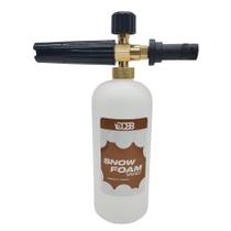 Aplicador Snow Foam Canhão de Espuma Profissional Branco 1L Rosca Fina Compatível com Lavadora Lavajato Karcher K1 K2 K3 Aplicador Snow Foam Canhão de Espuma Profissional Branco 1L Rosca Fina Compatível com Lavadora Lavajato Karcher K1 K2 K3