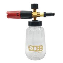 Aplicador Snow Foam Canhão Espuma Profissional Transparente Largo 1L Compatível com Lavadora Philco PLAS4000