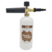 Aplicador Snow Foam de Espuma Profissional Branco 1L Rosca Fina Bosch GHP4-50 GHP180 GHP200 GHP220 Encaixe Plastico