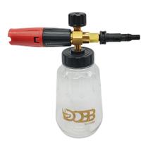 Aplicador Snow Foam Transparente 1L Compatível com Lavor Magnum Jaguar Power One Fast Extra Smart Ikon LVR3 LVR4