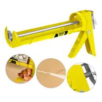 Aplicador Tubos Cola Silicone PU Alta Pressão Tubular Reforçada Aberta Fechado Cilicone Precao 9" Polegadas de Marca Profissional