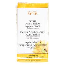 Aplicadores de cera GiGi Accu Edge Small para depilação 100 unidades Aplicadores de cera GiGi Accu Edge Small para depilação 100 unidades