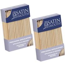 Aplicadores de precisão Satin Smooth 100ct x 2 pacotes Aplicadores de precisão Satin Smooth 100ct x 2 pacotes