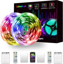 Aplicativo remoto USB RGB String Light L8star de 10 m com bateria
