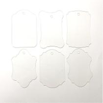 Aplique Acrílico CS - Crystal Tags