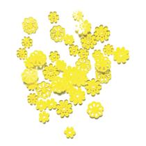 Aplique Acrílico CS - Happy - Misturinha Shaker Box Amarela