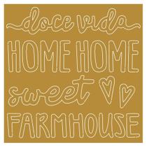 Aplique Acrílico LT - Country - Doce Vida 006