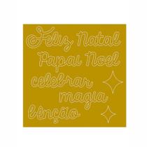 Aplique Acrílico LT - Natal - Feliz Natal