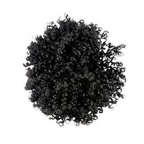 Aplique Afro puff Coque Fibra Orgânica Cor 1B