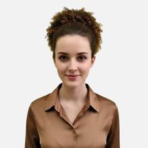 Aplique Afro Puff Fibra Organica Fashion Line 30cm MT4/30