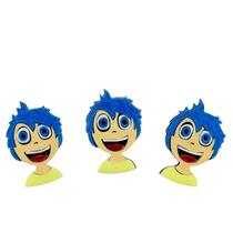 Aplique Alegria Divertidamente 39x21mm 1pç Artesanato Biju