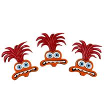 Aplique Ansiedade Divertidamente 39x34mm 1pç Artesanato Biju