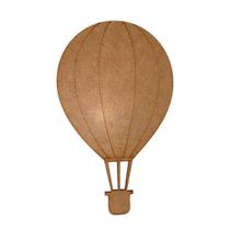 Aplique Balão Enfeite Decoração 7x4,3 Kit 50un Mdf Laser Cru