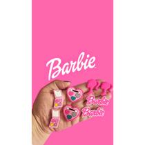 Aplique Barbie Mix Emborrachado/ Pacote com 25 ou 50 pçs.