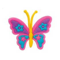 Aplique Borboleta Silicone - 3,5cm - 4 Un - Artegift - Rizzo Aplique Borboleta Silicone - 3,5cm - 4 Un - Artegift - Rizzo