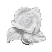 Aplique Botão Rosa com Folha 5x4 R0031 Resina Aplique Botão Rosa com Folha 5x4 R0031 Resina