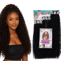 Aplique Cabelo Cacheado Bio Fibra Lindona Movimento Natural