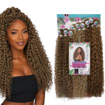 Aplique Cabelo Cacheado Bio Fibra Lindona Movimento Natural