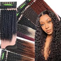 Aplique Cabelo Cacheado Entrelace Orgânico Natural 300g