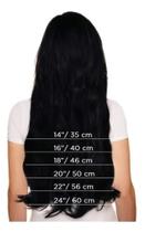 Aplique Cabelo Humano Liso Tic Tac 70cm 120 Gramas 1 Tela - Jkbellus