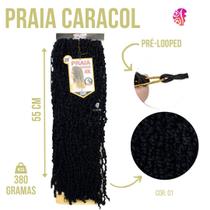 Aplique Cabelo Praia Caracol Twist Pre Looped Crochet 380Gr -Zhang Hair Aplique Cabelo Praia Caracol Twist Pre Looped Crochet 380Gr -Zhang Hair