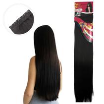 Aplique Cabelo Tic-Tac Fibra Orgânica Weng 70 cm
