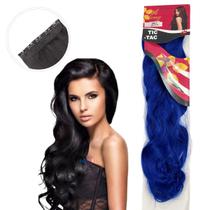 Aplique Cabelo Tic-Tac Fibra Orgânica Weng 70 cm