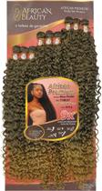 Aplique Cacheado Fibra Bio Proteina Meu Poder Entrelace 80cm African Beauty