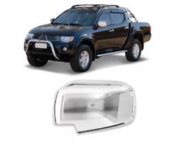 Aplique Capa Cromada Retrovisor Lado Esquerdo L200 Triton Aplique Capa Cromada Retrovisor Lado Esquerdo L200 Triton