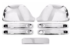 Aplique Capa Cromada Retrovisor Maçaneta + Tampa Amarok 2021 Aplique Capa Cromada Retrovisor Maçaneta + Tampa Amarok 2021