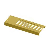 Aplique Capa Estribo Bateria Para Scania NTG Dourado Aplique Capa Estribo Bateria Para Scania NTG Dourado