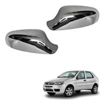Aplique Capa Retrovisor Fiat Pálio 96-99 Uno Fire 01-05 Par