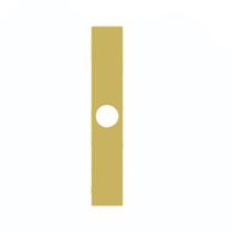Aplique Capa Tanque 165x1060mm Arla Dourado Aplique Capa Tanque 165x1060mm Arla Dourado