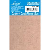 Aplique Cardboard Litoarte - Good Vibes - CBL-015