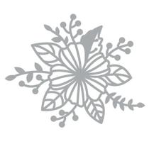 Aplique Chipboard Flor CH-319 - Arte Fácil Aplique Chipboard Flor CH-319 - Arte Fácil