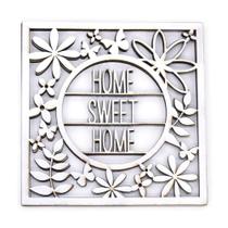 Aplique Chipboard Home Sweet Home CH-233 - Arte Fácil