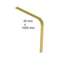 Aplique Cinta 45x1000 Para Mercedes 1938 Tanque - Dourado Aplique Cinta 45x1000 Para Mercedes 1938 Tanque - Dourado