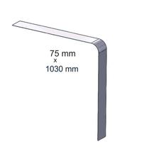 Aplique Cinta Tanque 75x1030 Para Scania - Espelhado