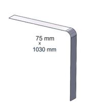 Aplique Cinta Tanque 75x1030 Para Volvo - Espelhado