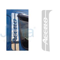 Aplique Coluna da Porta Mercedes Accelo Inox Aplique Coluna da Porta Mercedes Accelo Inox