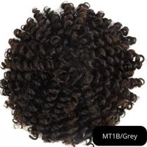 Aplique Coque Afro Puff Cacheado Orgânico 30Cm 120Gr - Produto Original Aplique Coque Afro Puff Cacheado Orgânico 30Cm 120Gr - Produto Original